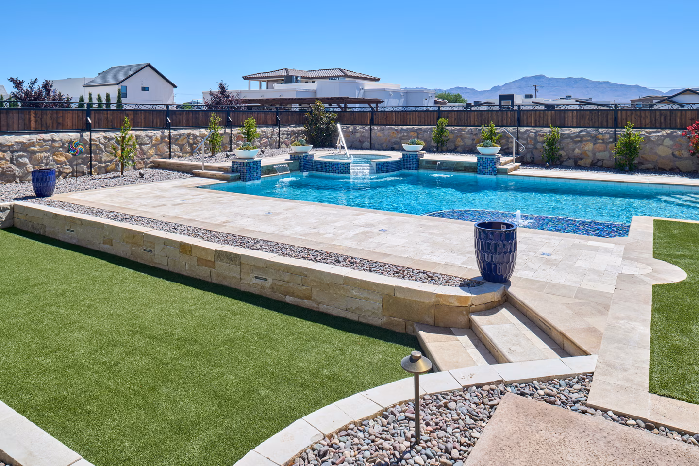 Camino Nogal Custom Landscape — GO DESIGNS El Paso, photo 5