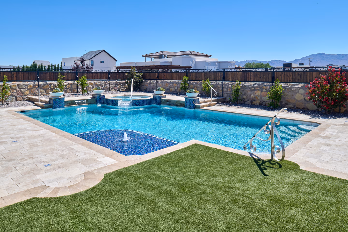 Camino Nogal Custom Landscape — GO DESIGNS El Paso, photo 6