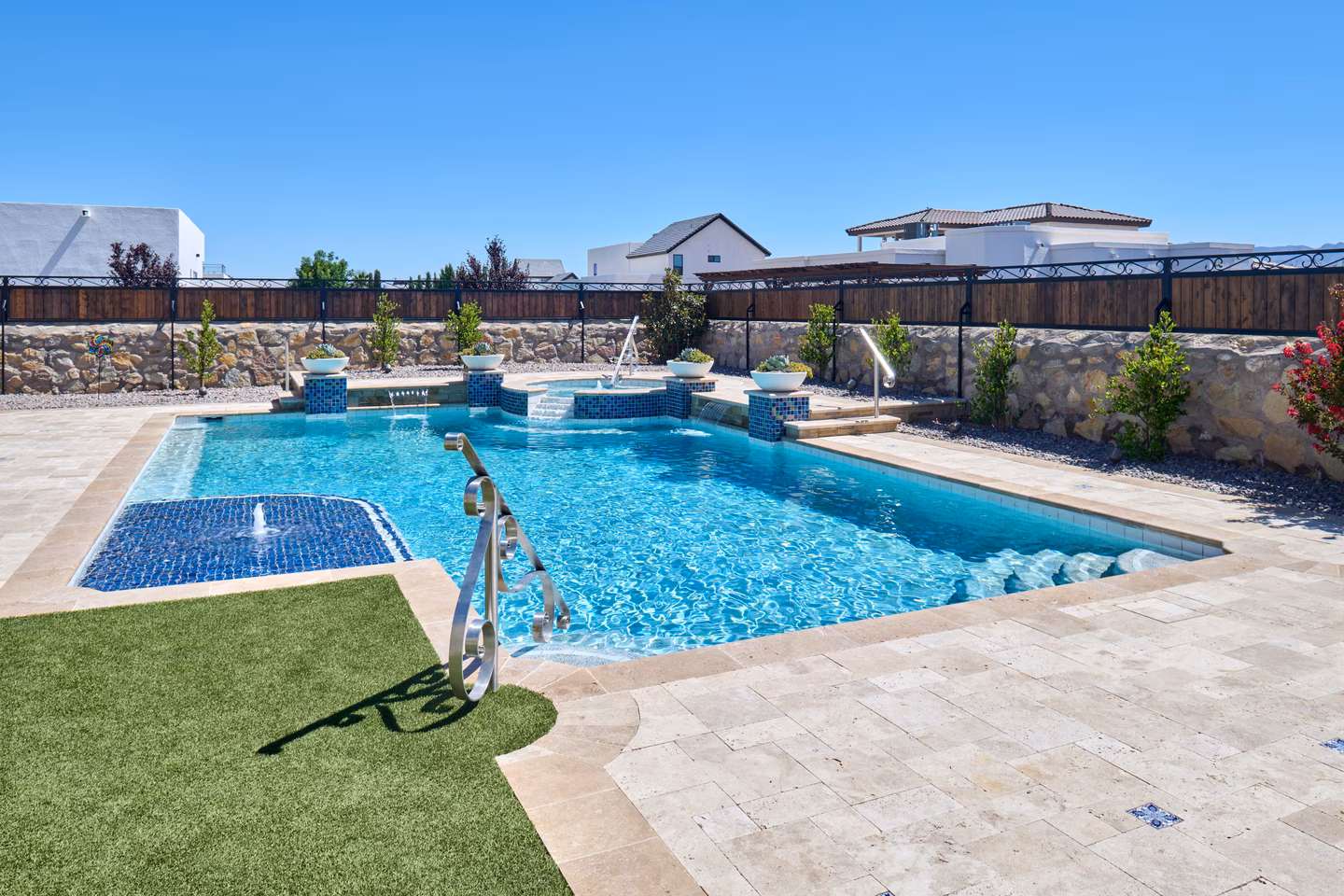 Camino Nogal Custom Landscape — GO DESIGNS El Paso, photo 8