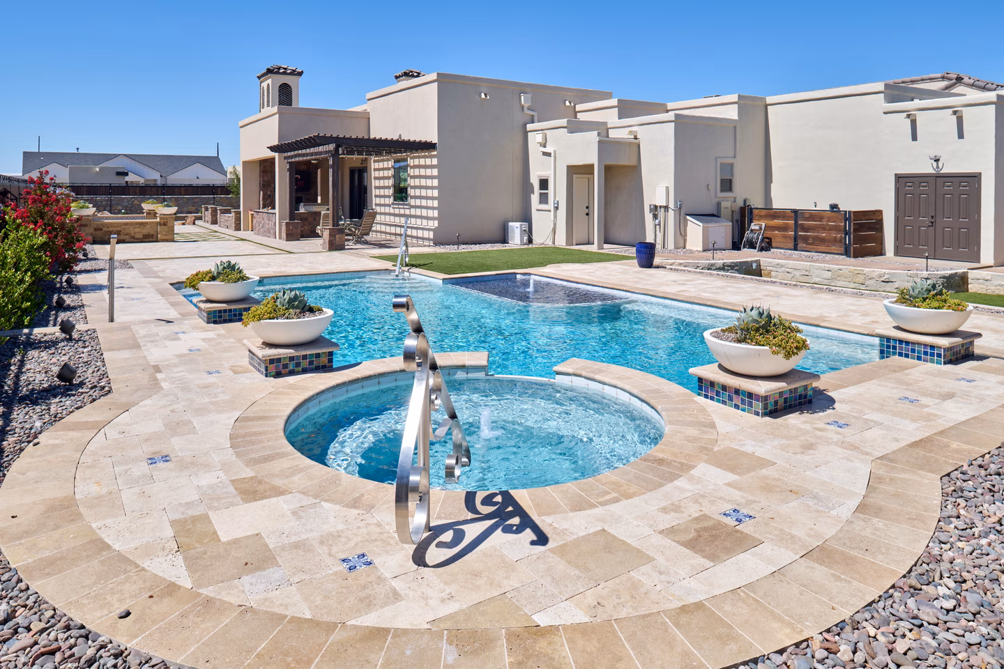 Camino Nogal Custom Landscape — GO DESIGNS El Paso, photo 11