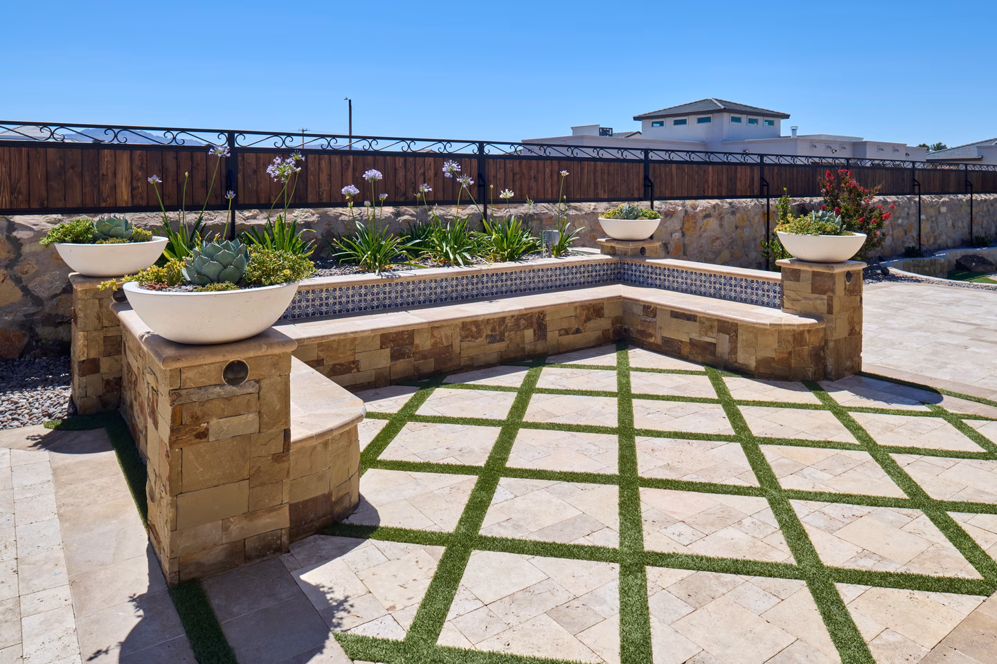 Camino Nogal Custom Landscape — GO DESIGNS El Paso, photo 14