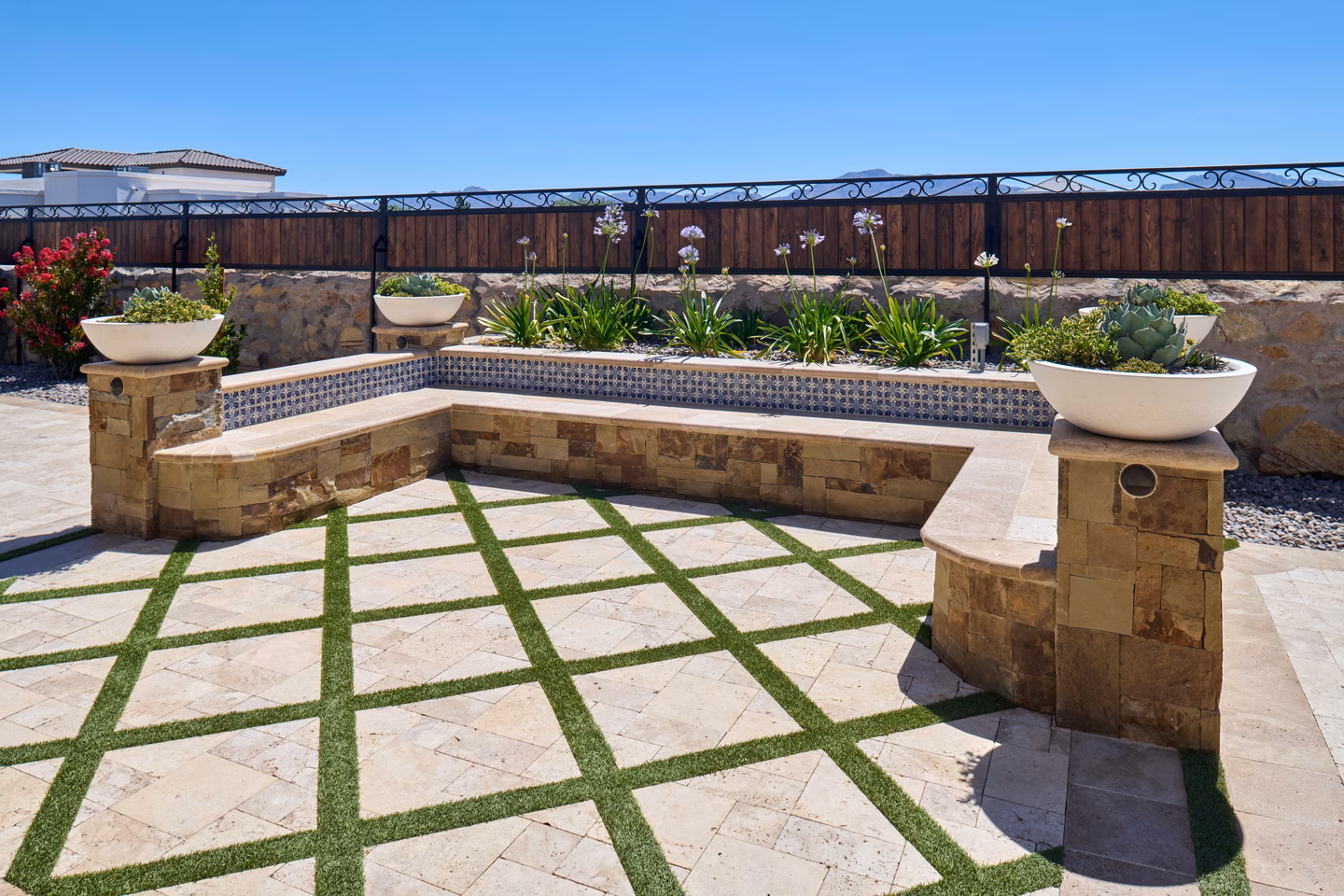 Camino Nogal Custom Landscape — GO DESIGNS El Paso, photo 15