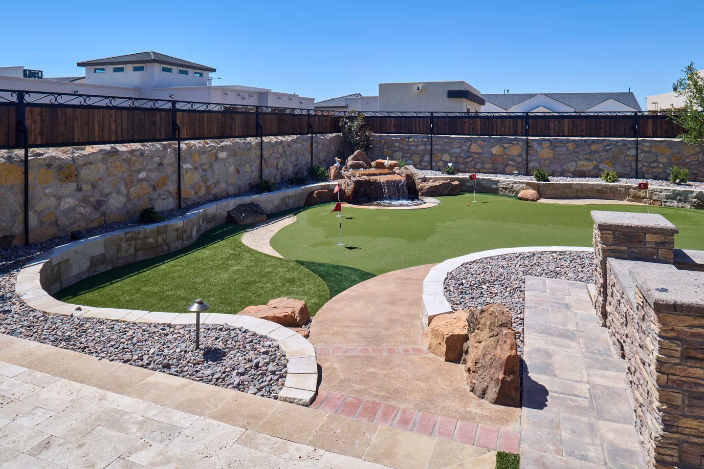Camino Nogal Custom Landscape — GO DESIGNS El Paso, photo 17