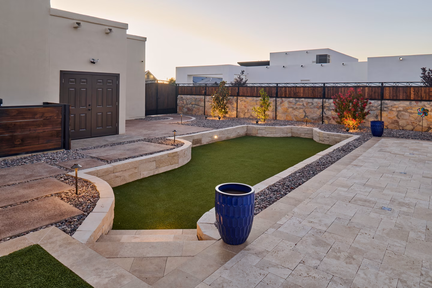Camino Nogal Custom Landscape — GO DESIGNS El Paso, photo 31