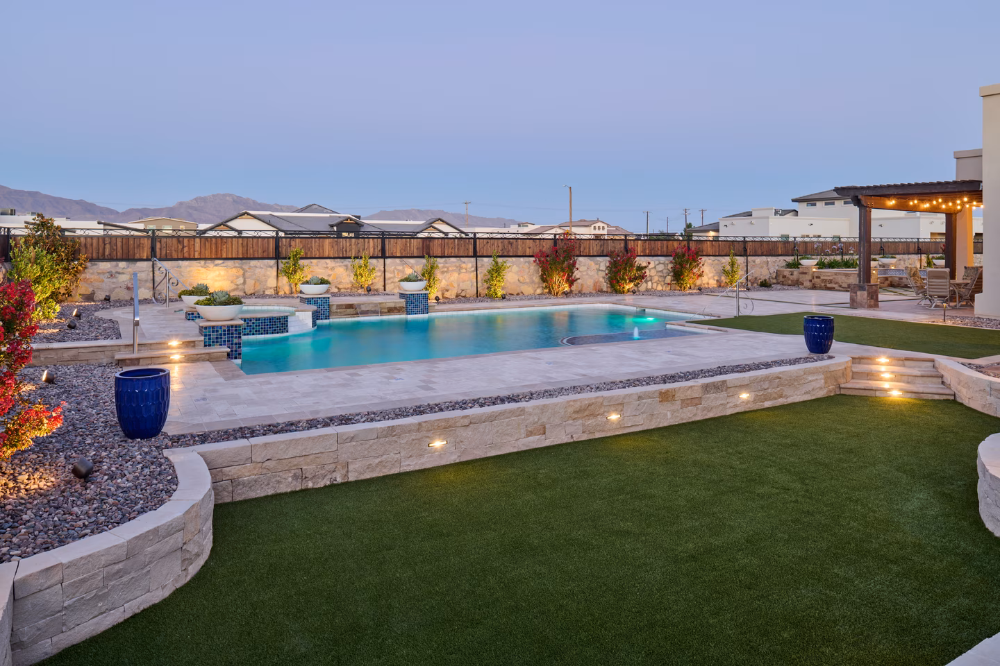 Camino Nogal Custom Landscape — GO DESIGNS El Paso, photo 34