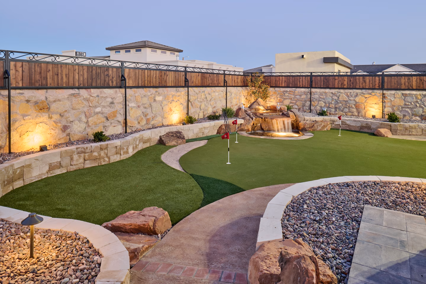 Camino Nogal Custom Landscape — GO DESIGNS El Paso, photo 35