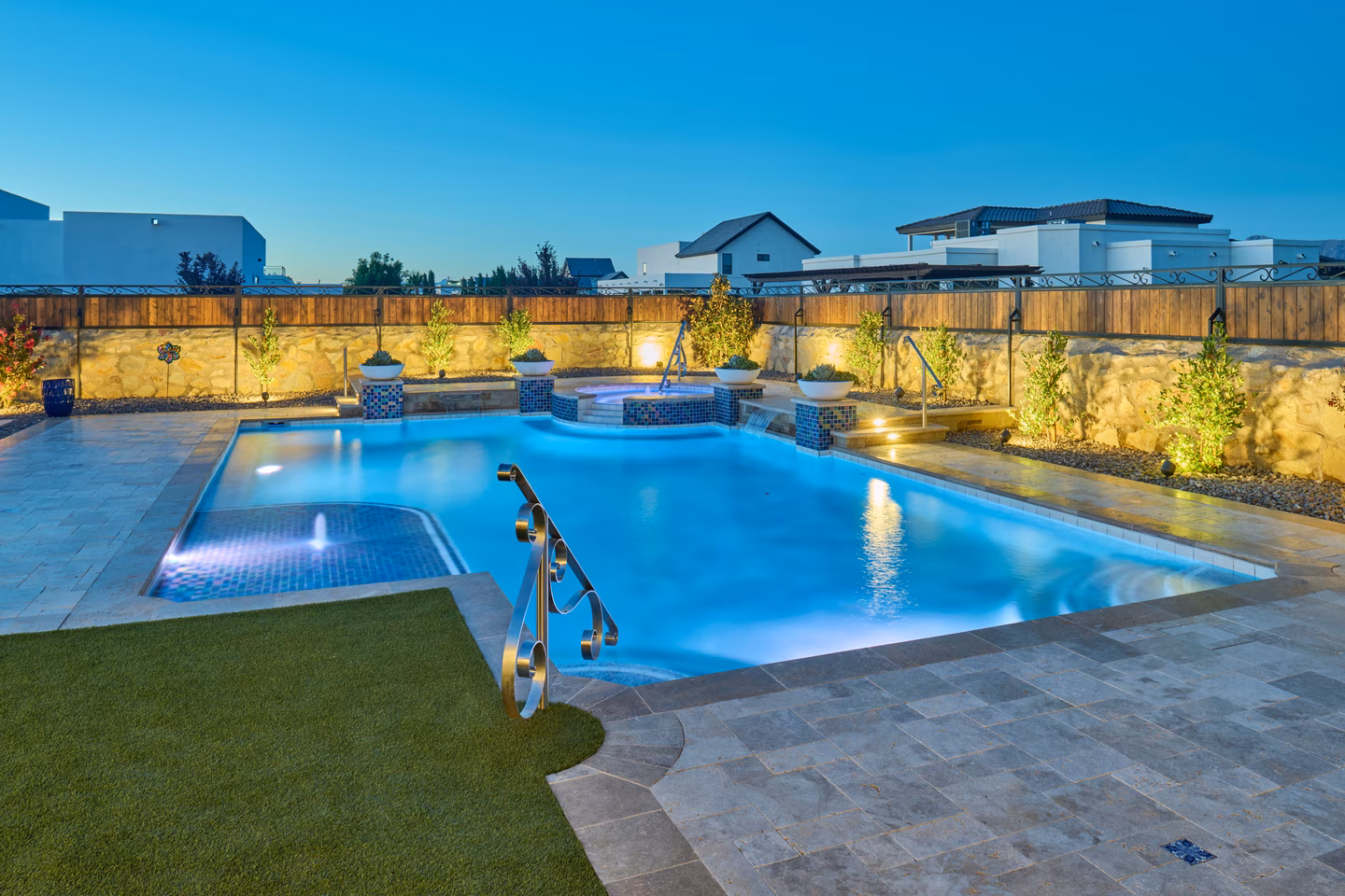 Camino Nogal Custom Landscape — GO DESIGNS El Paso, photo 45