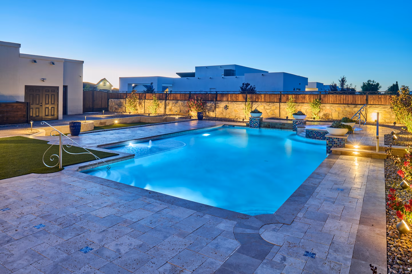 Camino Nogal Custom Landscape — GO DESIGNS El Paso, photo 46