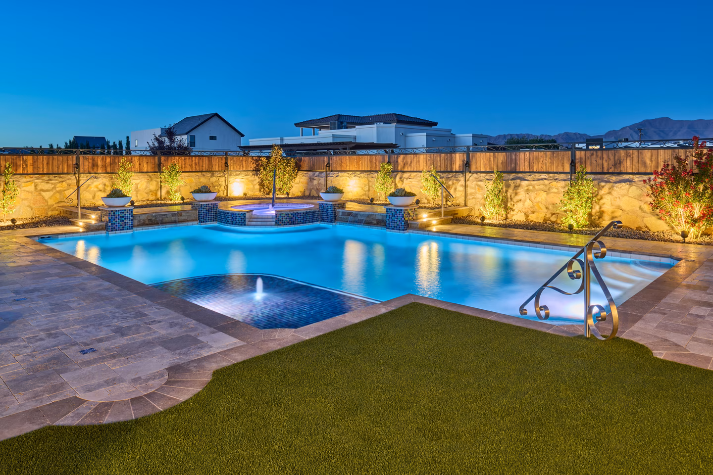 Camino Nogal Custom Landscape — GO DESIGNS El Paso, photo 48