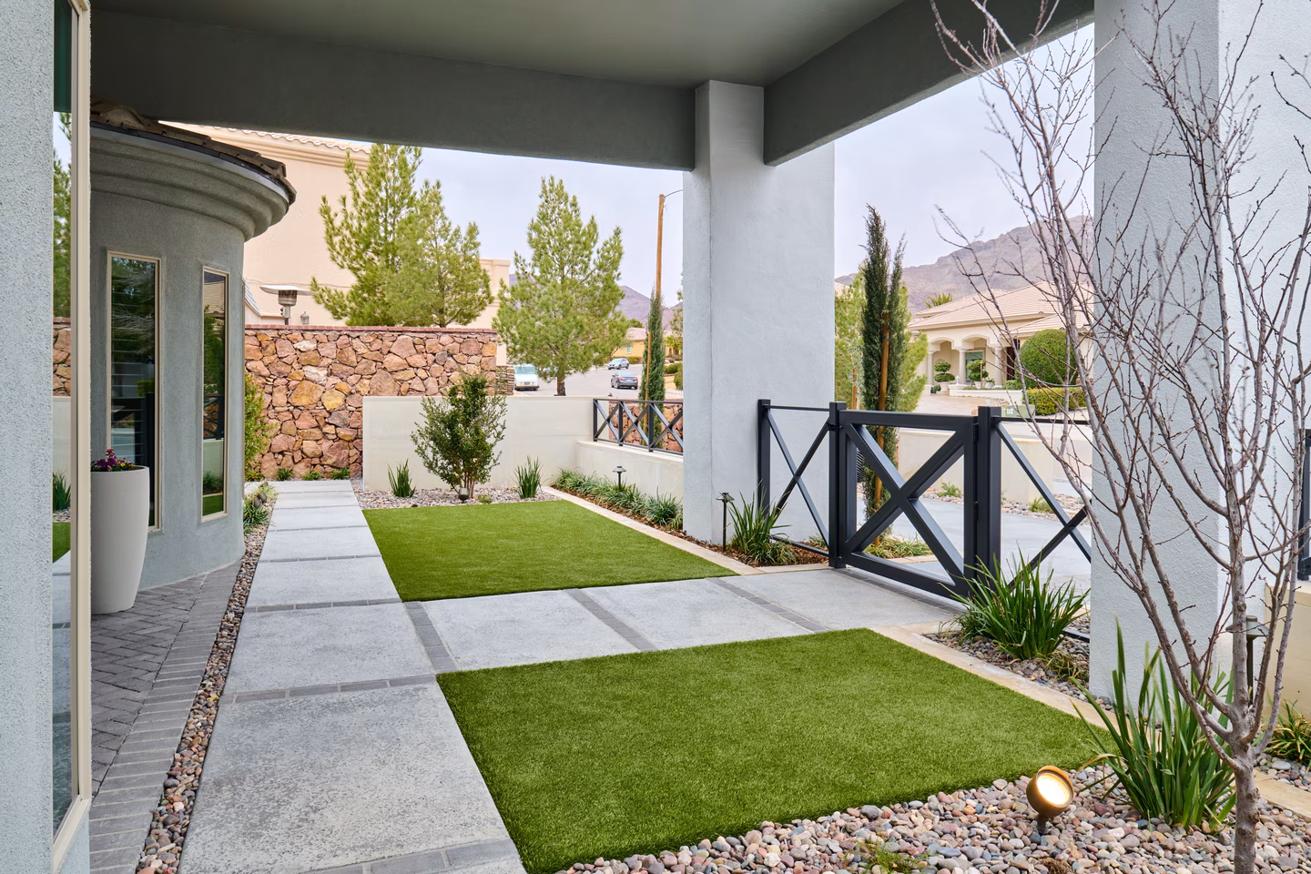 La Posta Road Outdoor Transformation — GO DESIGNS El Paso, photo 14